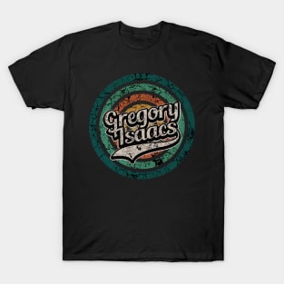 Gregory Isaacs // Retro Circle Crack Vintage T-Shirt